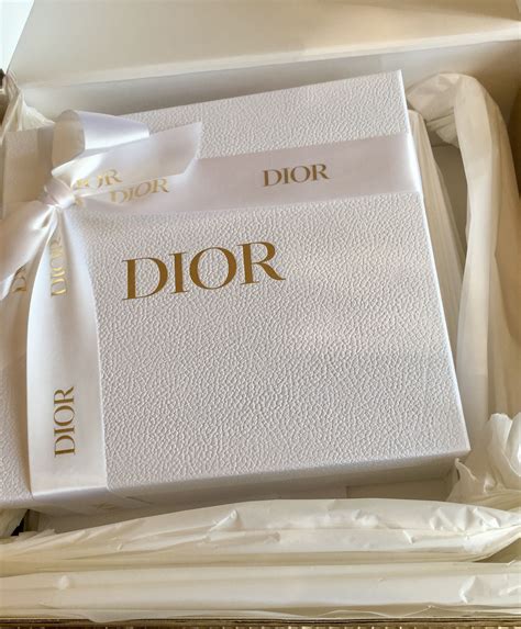 Dior gift boxes